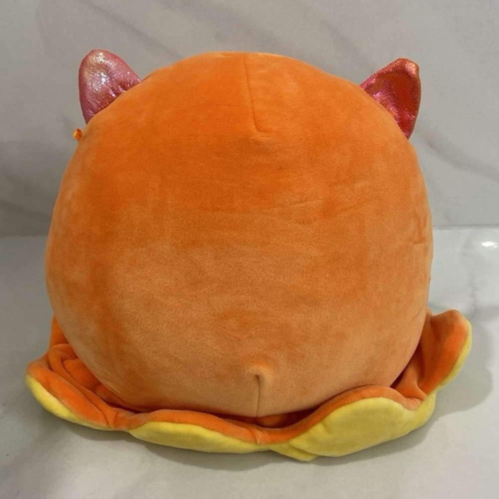 Squishmallows  Norbu 8  Orange Dumbo Octopus - Picture 4 of 8